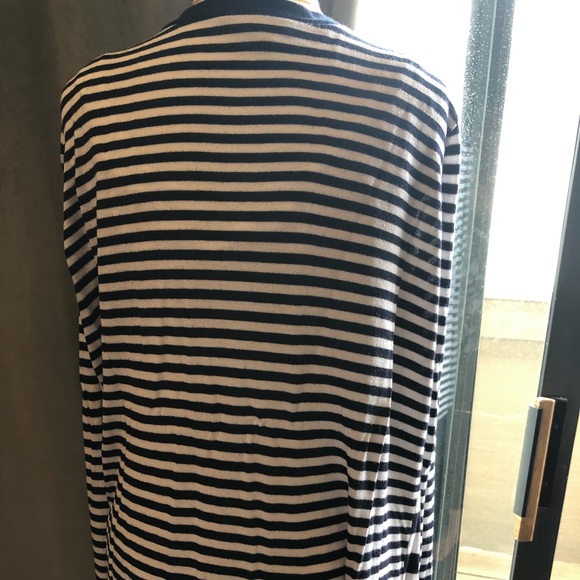 A Pea In the Pod knit striped cardigan sweater - Picture 4 of 6